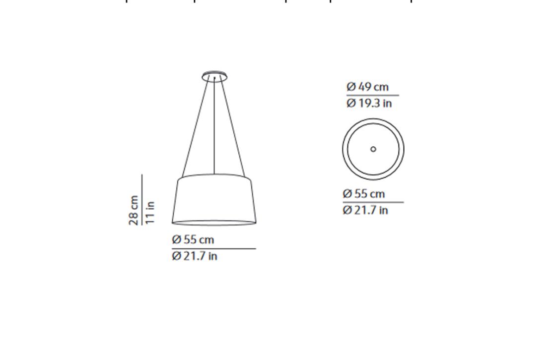 Подвесной светильник модель Tripod - Suspension Lamp от фабрики KDLN