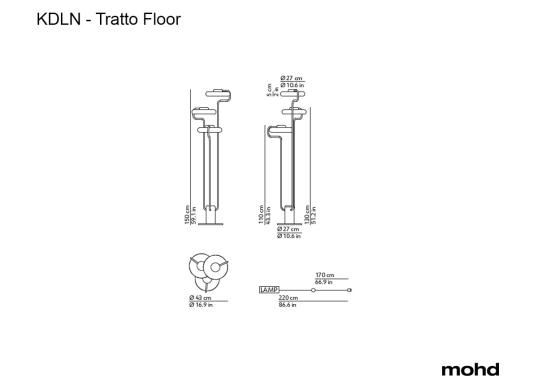 Торшер Tratto Floor Lamp от KDLN image 6