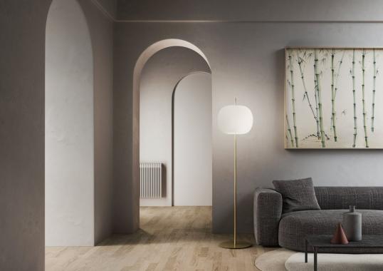 Торшер модель Kushi XL Floor Lamp от фабрики KDLN