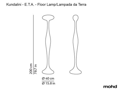 Торшер модель E.T.A. - Floor Lamp от фабрики KDLN