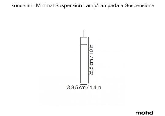 Подвесной светильник Minimal Suspension Lamp от KDLN image 6
