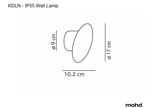 Бра IP55 Wall Lamp от KDLN image 6