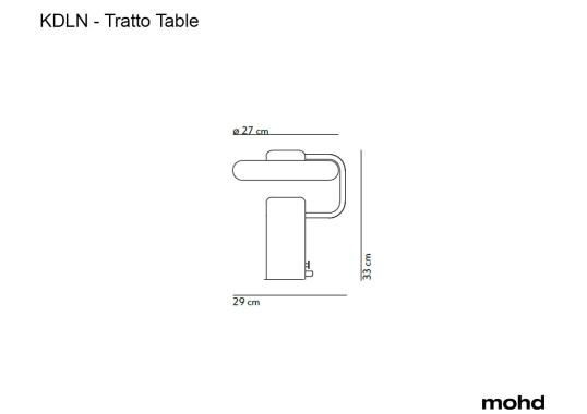 Настольная лампа Tratto - Table Lamp от KDLN image 6