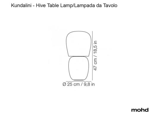 Настольная лампа модель Hive Table Lamp от фабрики KDLN