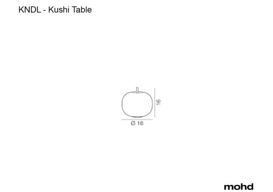 Настольная лампа модель Kushi 16 Lampada da Tavolo от фабрики KDLN