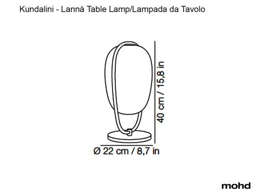 Настольная лампа Lannà Lampada da Tavolo от KDLN image 6