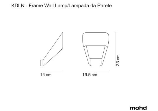 Бра Frame Wall Lamp от KDLN image 4