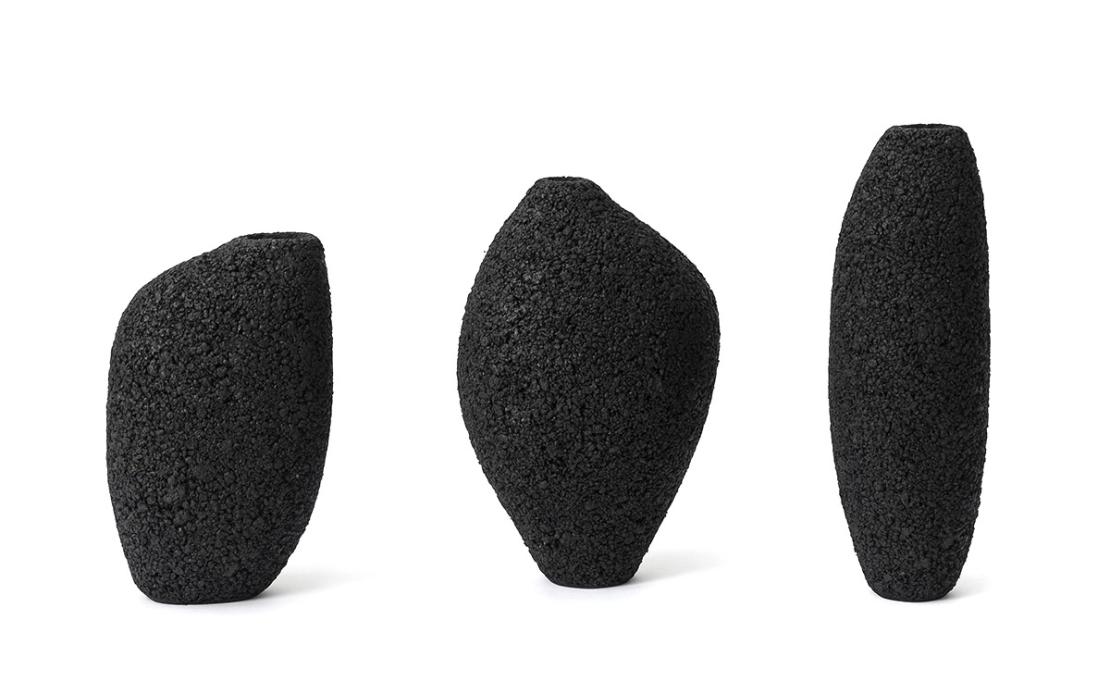 Ваза модель Mantiqueira Vases Collection - Black от фабрики Tacchini