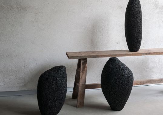 Ваза модель Mantiqueira Vases Collection - Black от фабрики Tacchini
