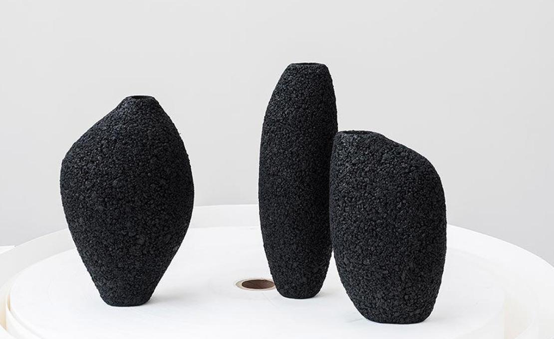 Ваза модель Mantiqueira Vases Collection - Black от фабрики Tacchini