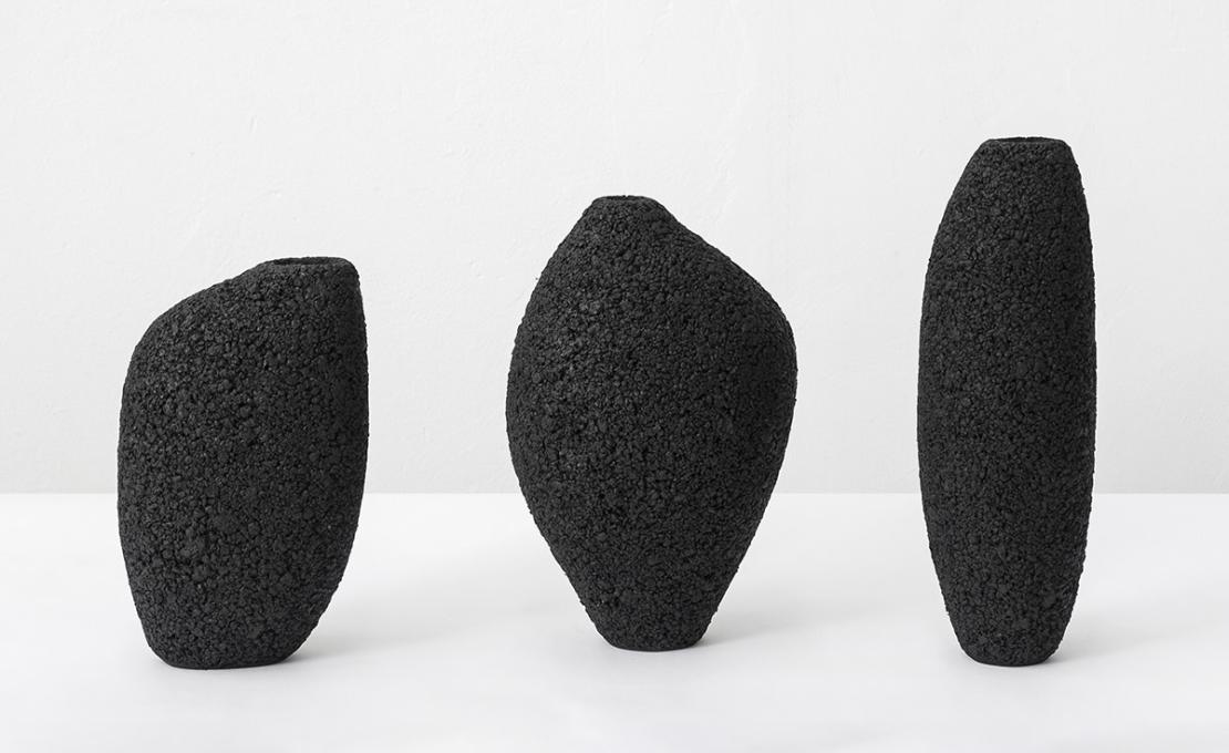 Ваза модель Mantiqueira Vases Collection - Black от фабрики Tacchini