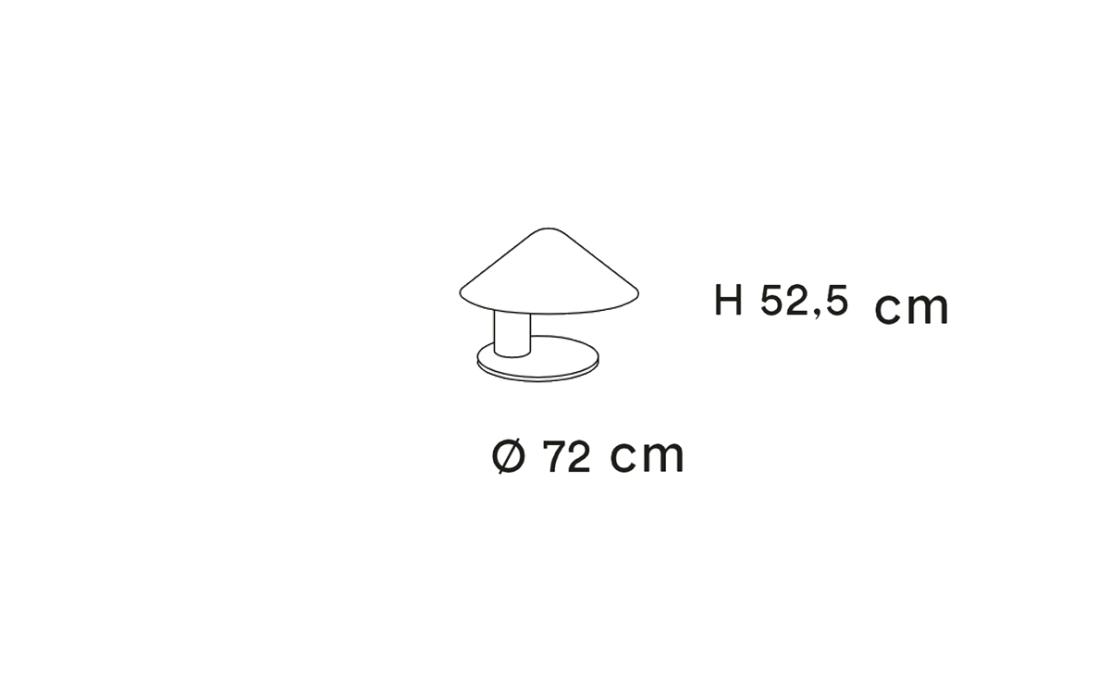 Настольная лампа модель 792006 от фабрики Tacchini