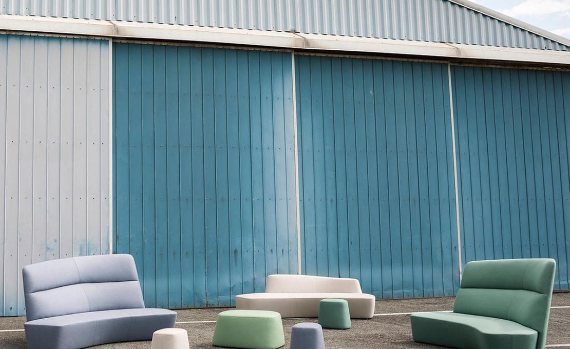Диван модель Polar Alcove Sofa от фабрики Tacchini