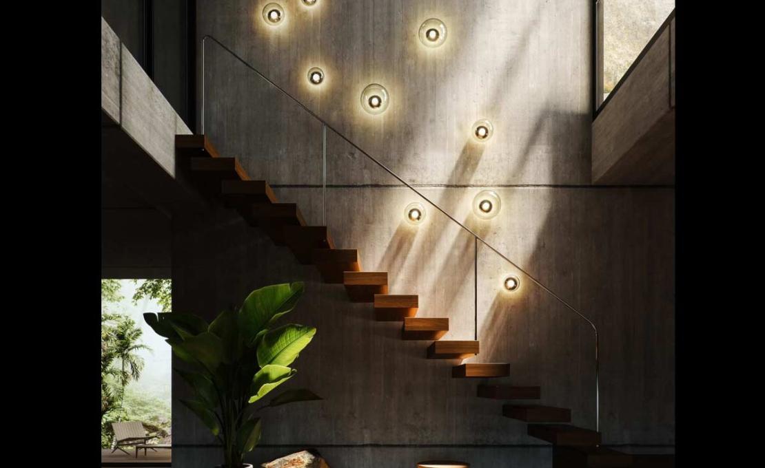 Потолочный светильник модель Dew Drops Ceiling/Wall Lamp от фабрики Bomma