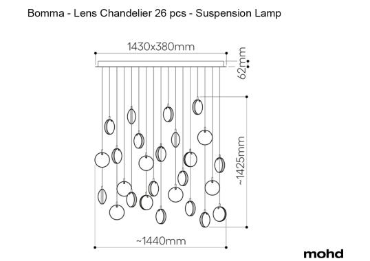 Люстра модель 789467 от фабрики Bomma