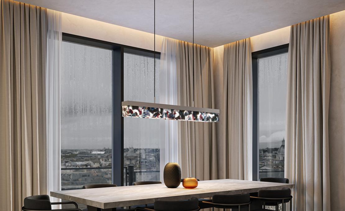 Подвесной светильник модель Fragment Line - Suspension Lamp от фабрики Bomma