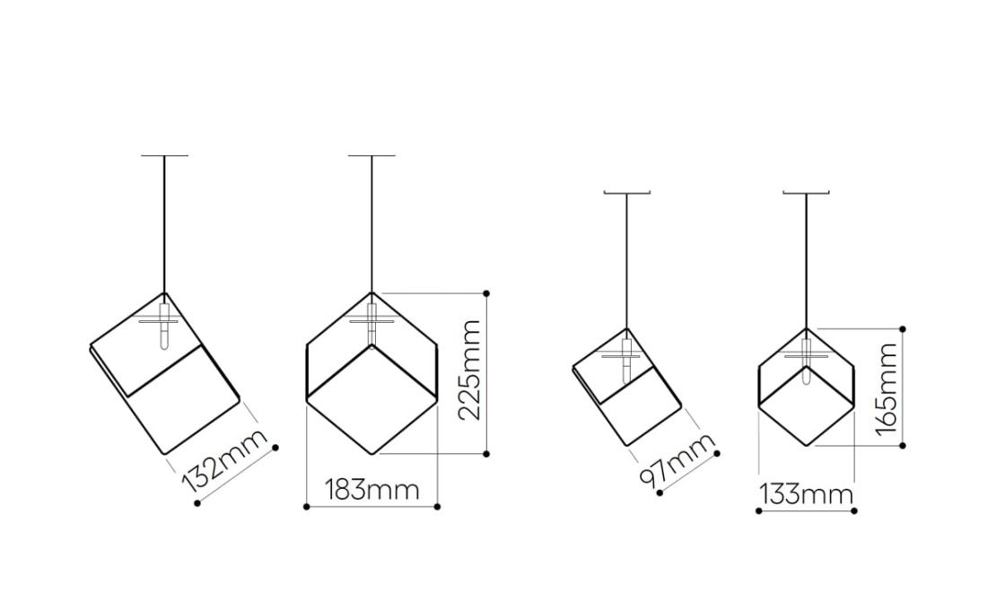 Подвесной светильник модель Pyrite De Castelli Special Edition Suspension Lamp от фабрики Bomma