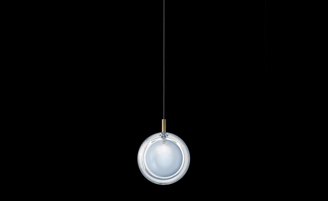 Подвесной светильник модель Lens Single Pendant - Suspension Lamp от фабрики Bomma