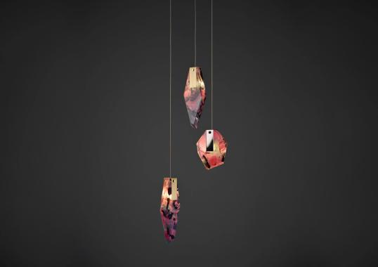 Подвесной светильник модель Fragments Long Suspension Lamp от фабрики Bomma
