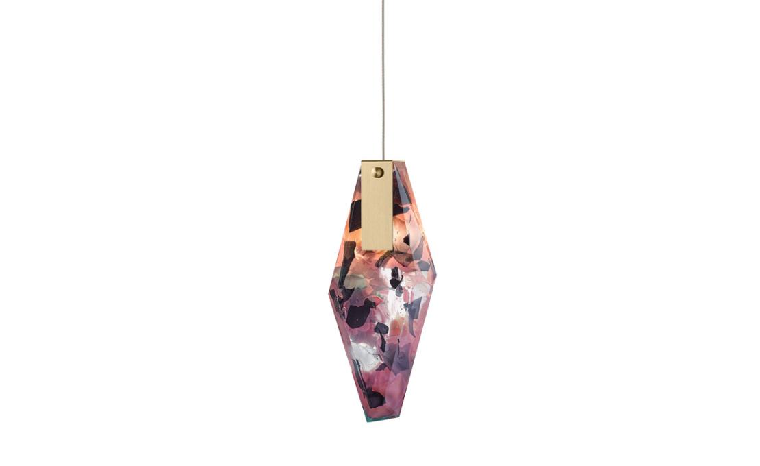 Подвесной светильник модель Fragments Long Suspension Lamp от фабрики Bomma