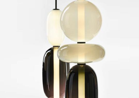Настольная лампа модель Pebbles Collezione Lampade от фабрики Bomma