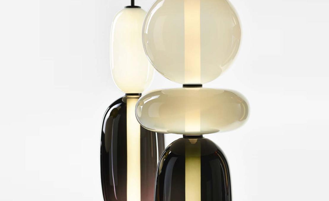Настольная лампа модель Pebbles Collezione Lampade от фабрики Bomma