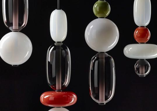 Настольная лампа модель Pebbles Collezione Lampade от фабрики Bomma