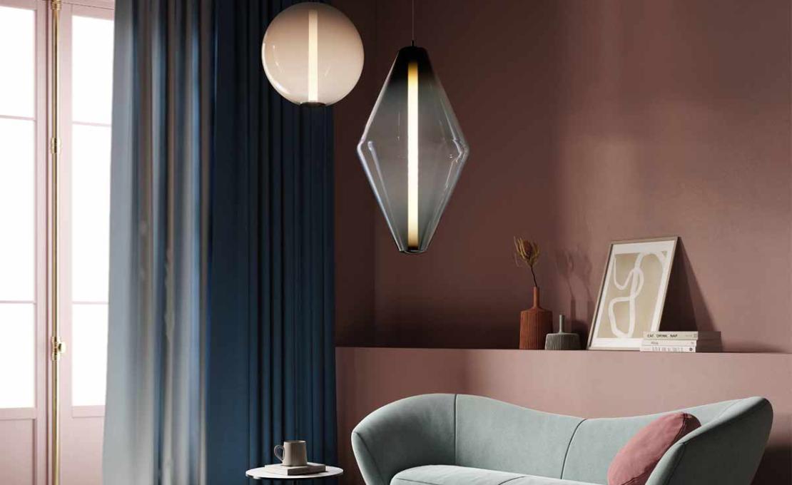 Подвесной светильник модель Buoy Collection Sphere Suspension Lamp от фабрики Bomma