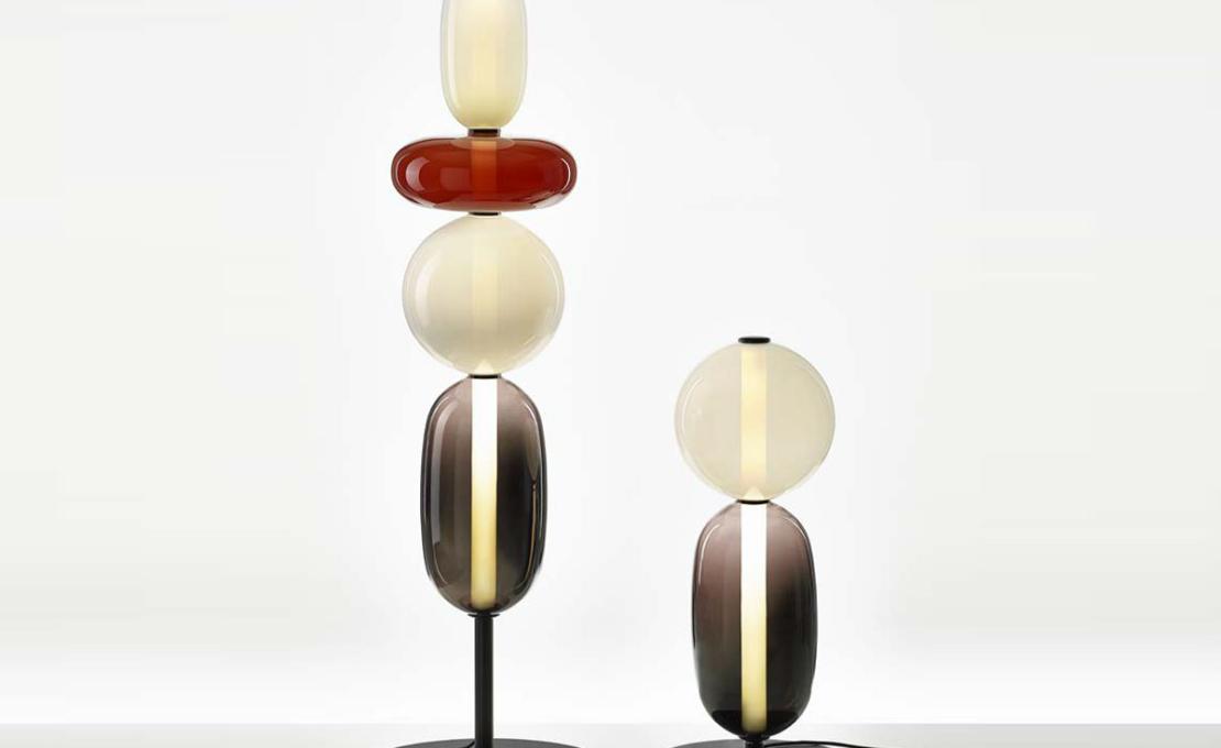 Настольная лампа модель Pebbles Collezione Lampade от фабрики Bomma