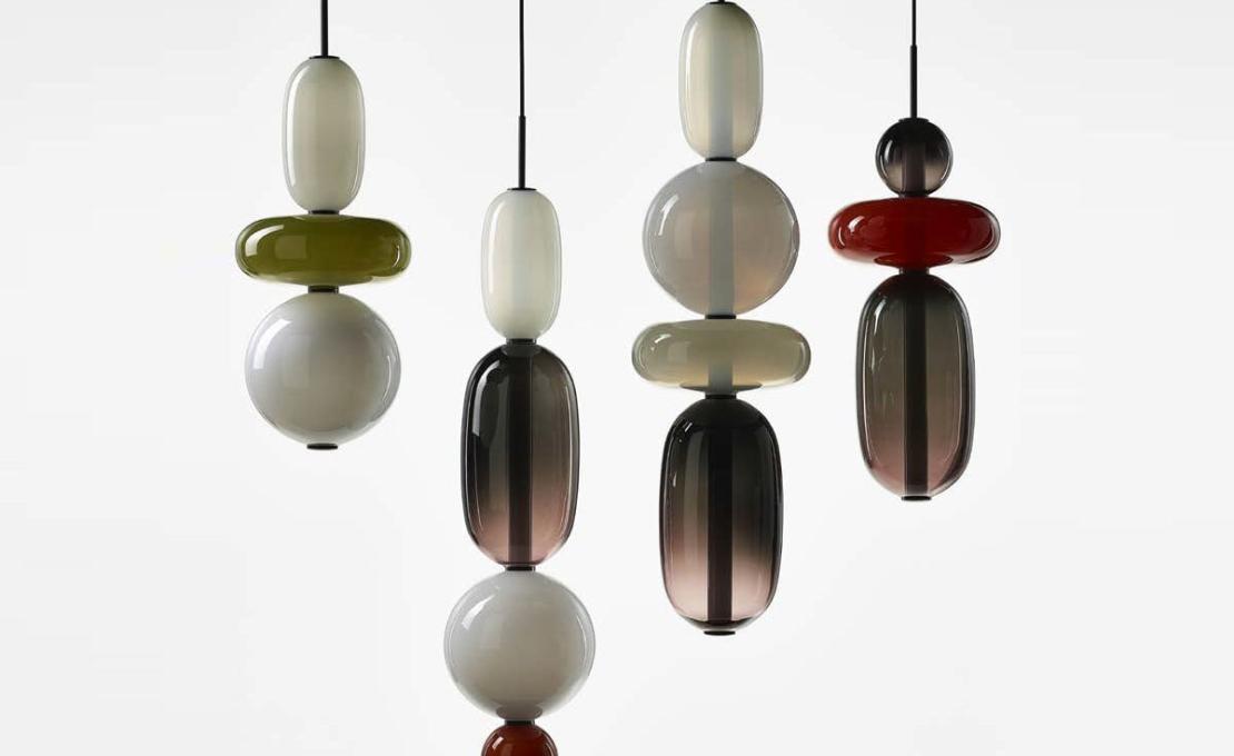 Настольная лампа модель Pebbles Collezione Lampade от фабрики Bomma