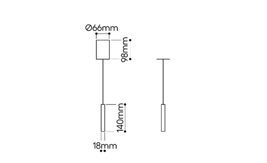 Подвесной светильник модель Beam Suspension Lamp от фабрики Bomma
