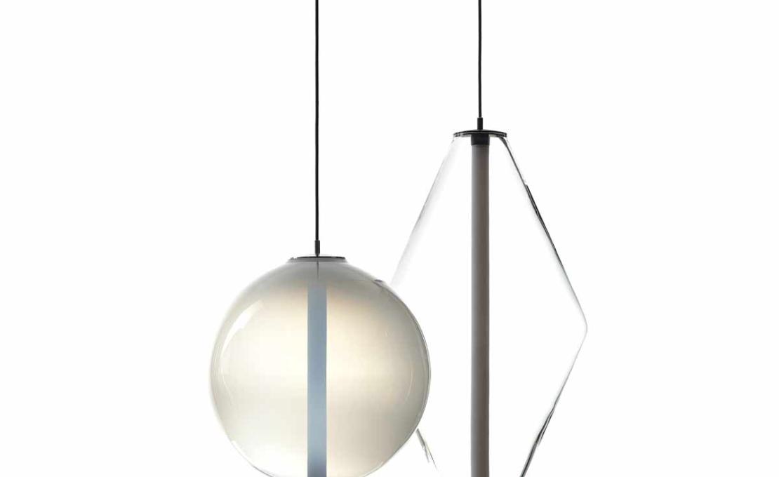 Подвесной светильник модель Buoy Collection Double Cone Suspension Lamp от фабрики Bomma