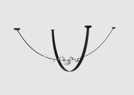 Подвесной светильник модель Dew Drops 2 Vegan Suspension Lamp от фабрики Bomma