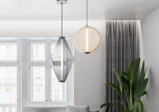 Подвесной светильник модель Buoy Collection Double Cone Suspension Lamp от фабрики Bomma
