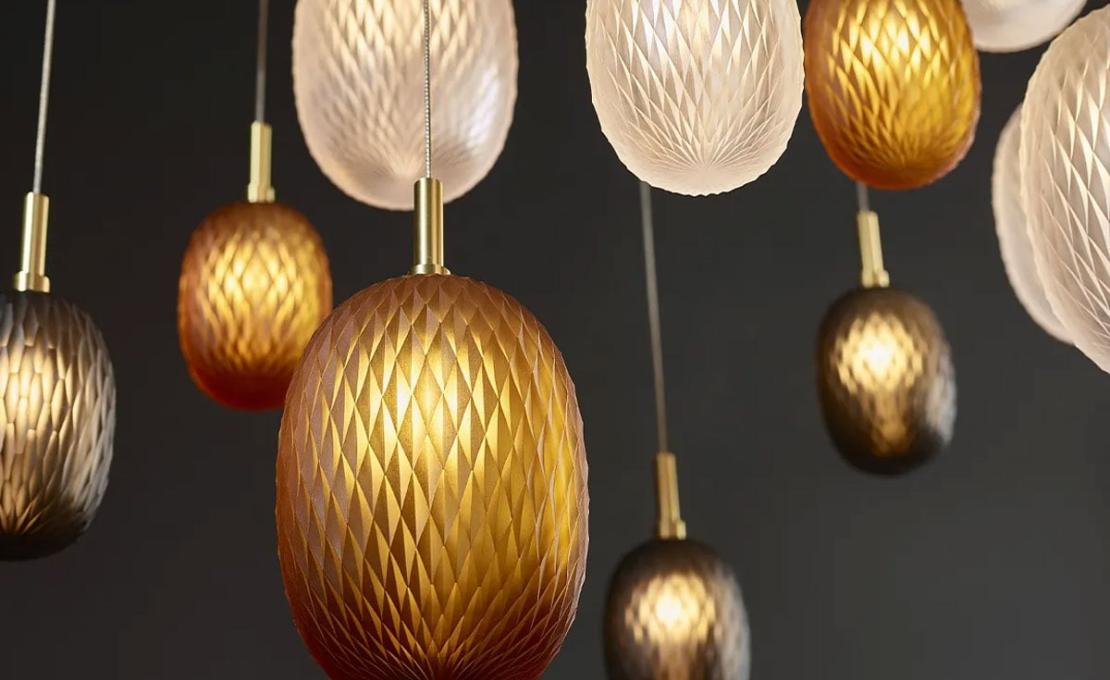Подвесной светильник модель Metamorphosis Small Sharp Suspension Lamp от фабрики Bomma