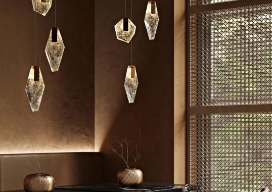 Подвесной светильник модель Fragments Short Suspension Lamp от фабрики Bomma