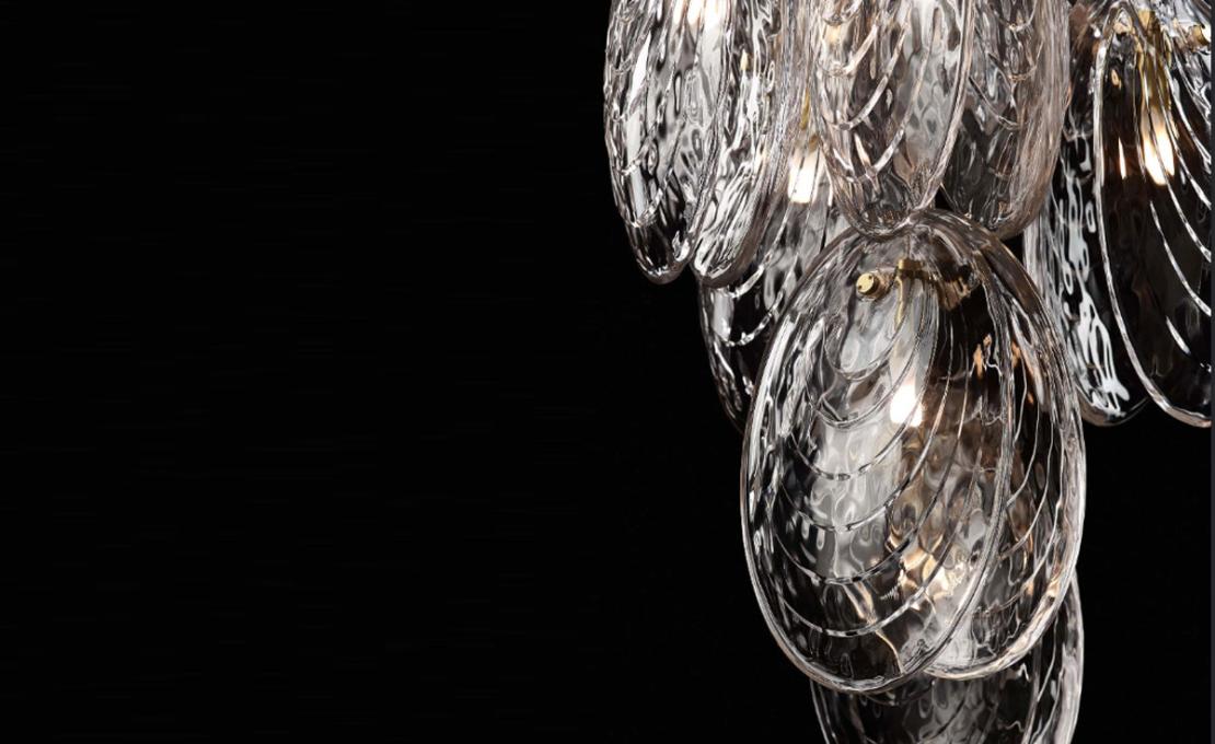 Подвесной светильник модель Mussels 12 Suspension Lamp от фабрики Bomma