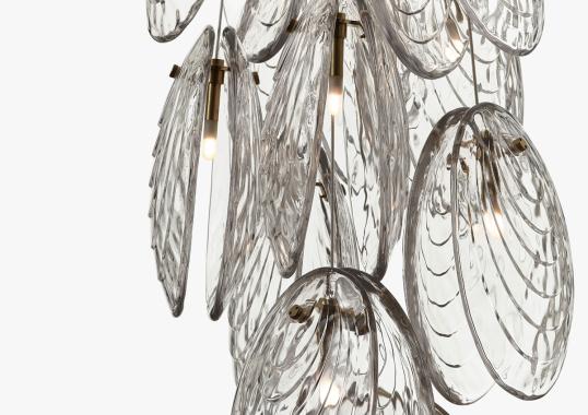 Подвесной светильник модель Mussels 12 Suspension Lamp от фабрики Bomma