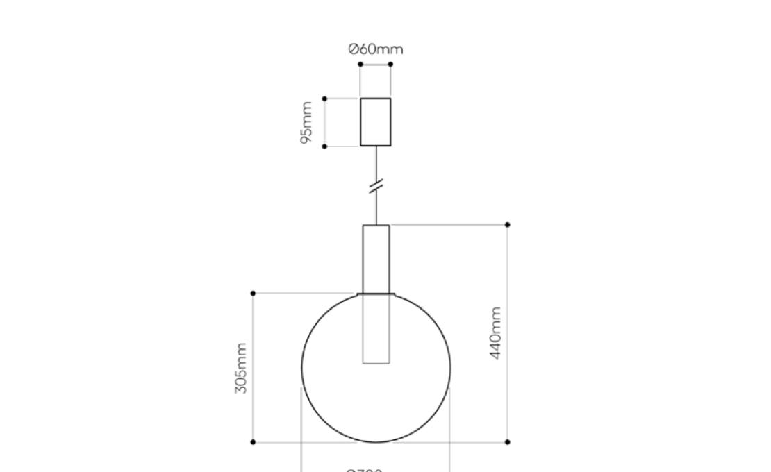 Подвесной светильник модель Divina Collection Suspension Lamp от фабрики Bomma