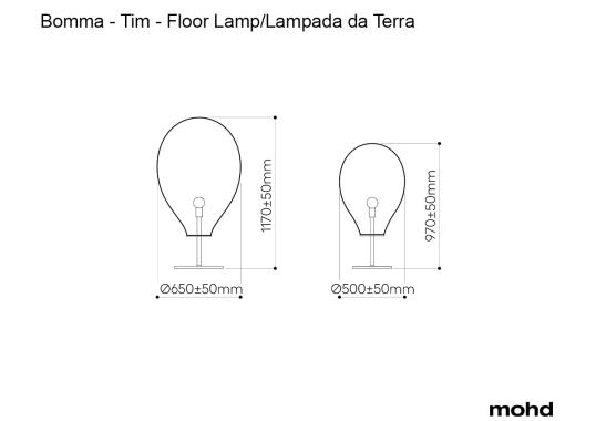 Торшер модель Tim Floor Lamp от фабрики Bomma