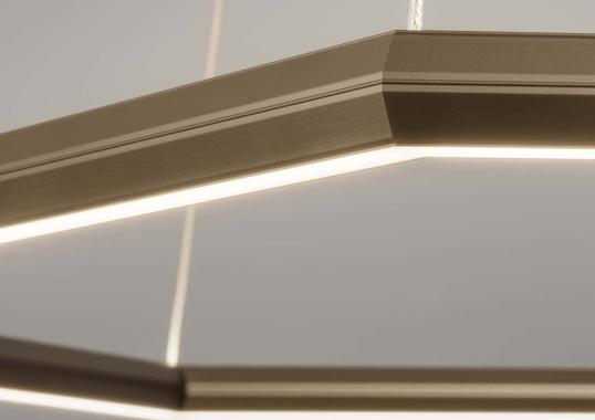 Подвесной светильник Exagon Suspension Lamp от Olev Lighting image 3