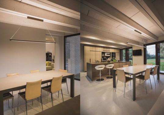 Подвесной светильник Poly Linear Suspension Lamp от Olev Lighting image 2