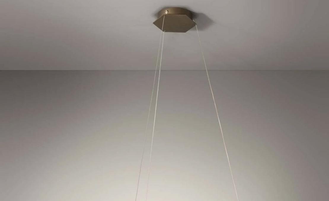 Подвесной светильник модель Poly Esagono 9610 Suspension Lamp от фабрики Olev Lighting