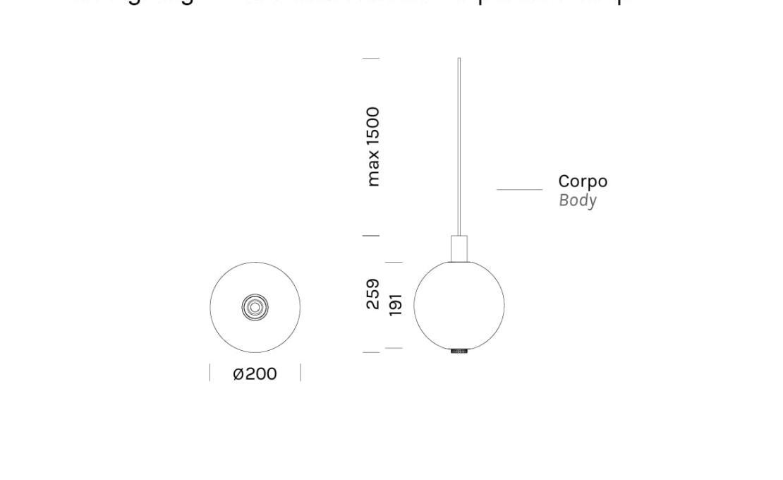 Подвесной светильник модель Beam Stick Nuance Suspension Lamp - 4672 от фабрики Olev Lighting