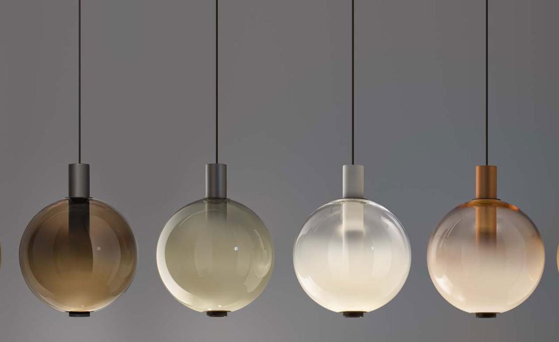 Подвесной светильник модель Beam Stick Nuance Suspension Lamp от фабрики Olev Lighting