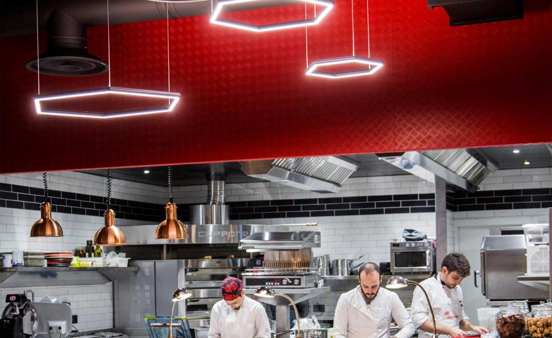 Подвесной светильник модель Exagon Suspension Lamp от фабрики Olev Lighting