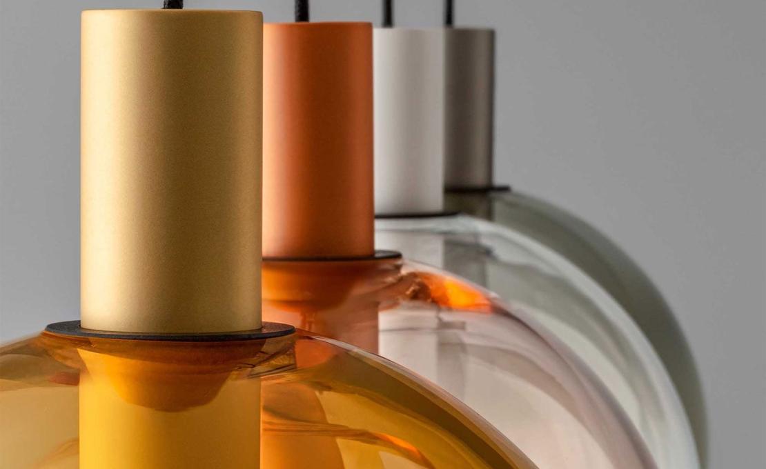 Подвесной светильник модель Beam Stick Nuance Suspension Lamp от фабрики Olev Lighting