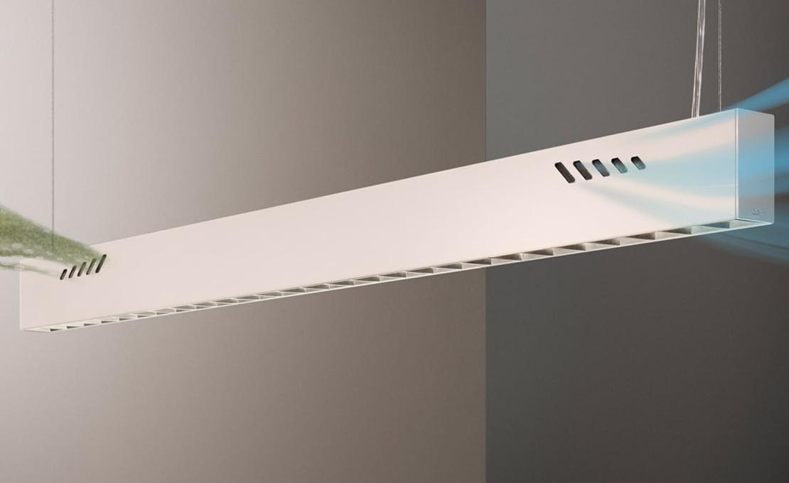 Подвесной светильник модель Pure BioAir Suspension Lamp от фабрики Olev Lighting