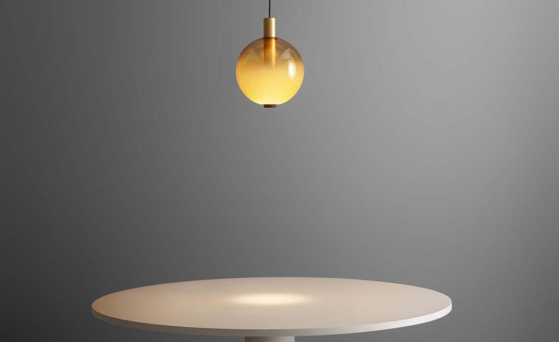 Подвесной светильник модель Beam Stick Nuance Suspension Lamp от фабрики Olev Lighting