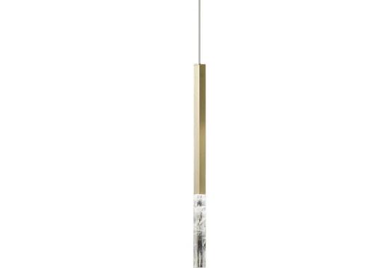 Подвесной светильник Shine Vertical Plumage Suspension Lamp от Olev Lighting image 1